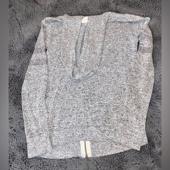 HIPPIE ROSE HEATHER GREY STRIPED JACKET // SIZE XS🩶 - Picture 3 of 3